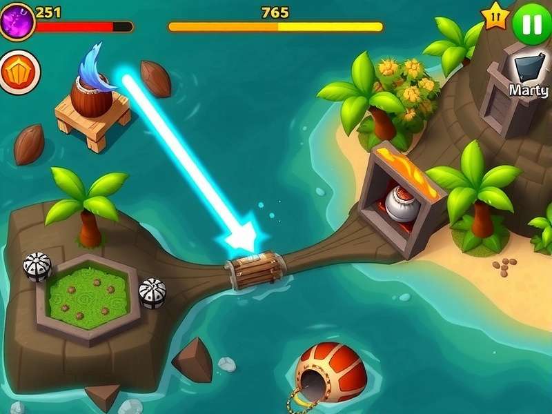 Goan Meteor Dominion - Pro Player Positioning Goan Meteor Dominion player strategy showing optimal positioning near coconut trees